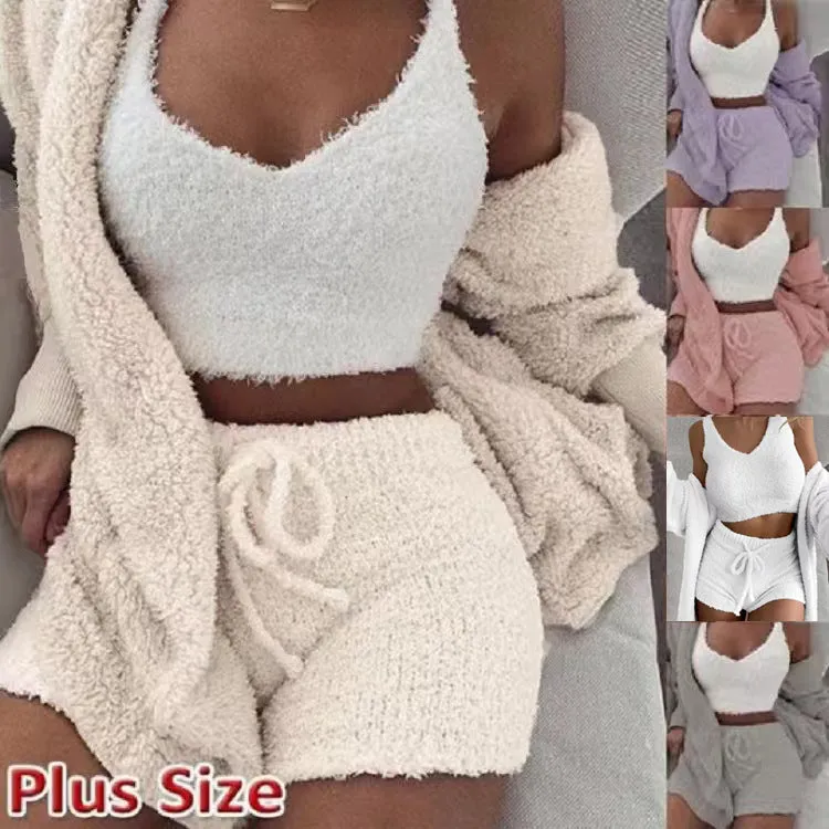 💥 Sale  Cozy Knit Sets (3 pcs)  Buy 2 Sets Free Shipping!