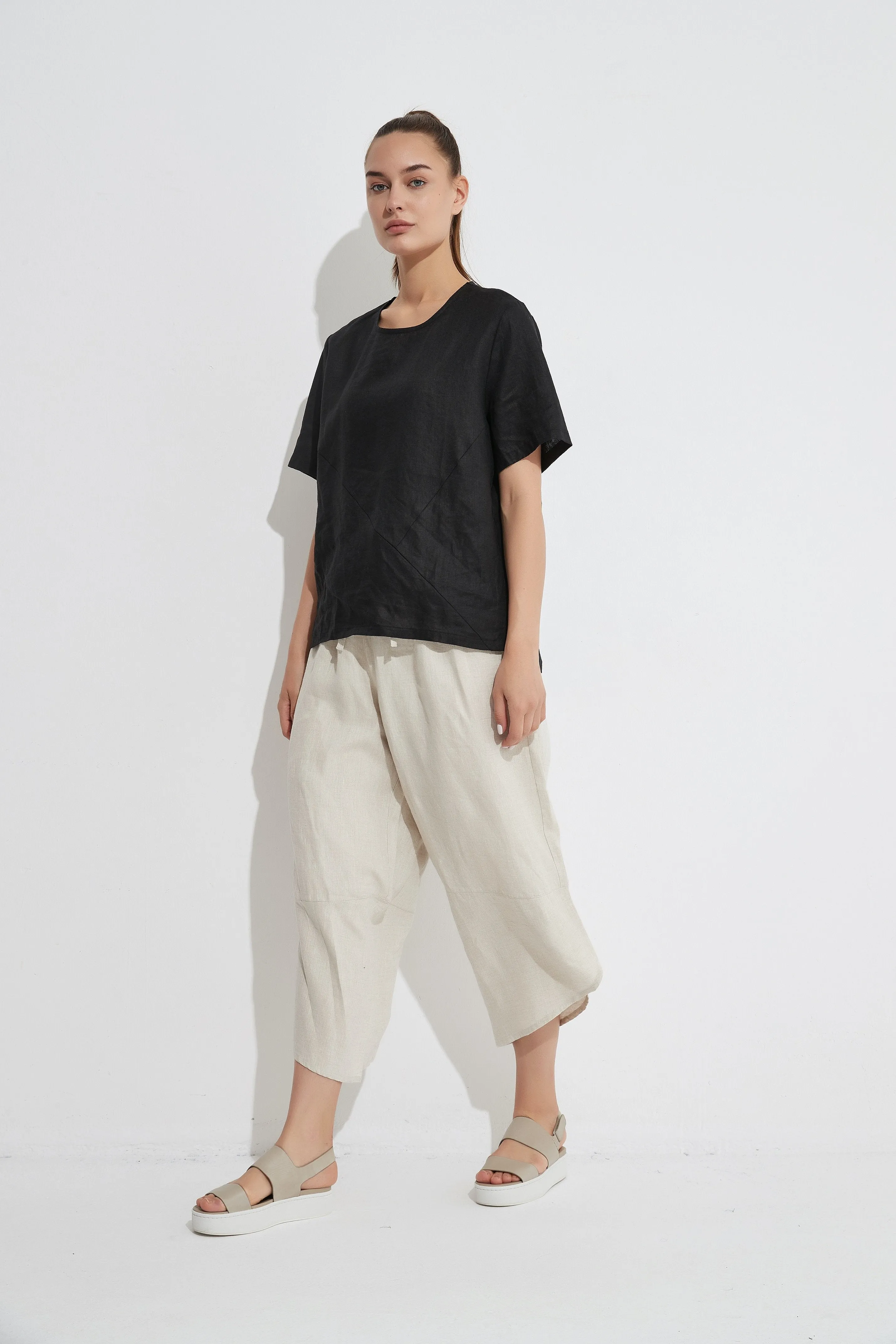 3/4 Pants- Neutral