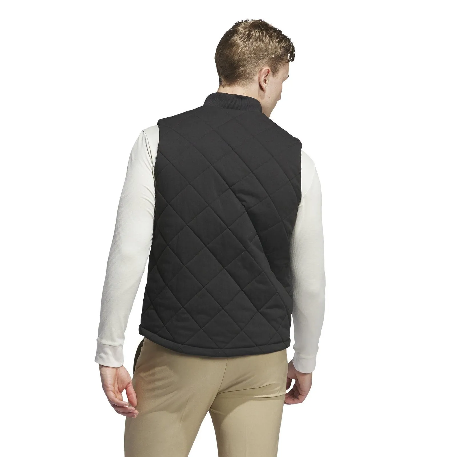 adidas Go-To Quilted FZ Golf Vest IL0580