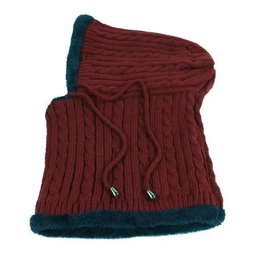 AETRUE Knitted Wool Hood