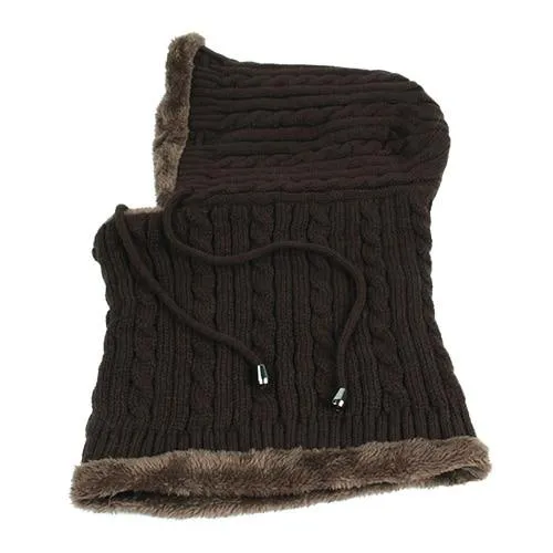 AETRUE Knitted Wool Hood