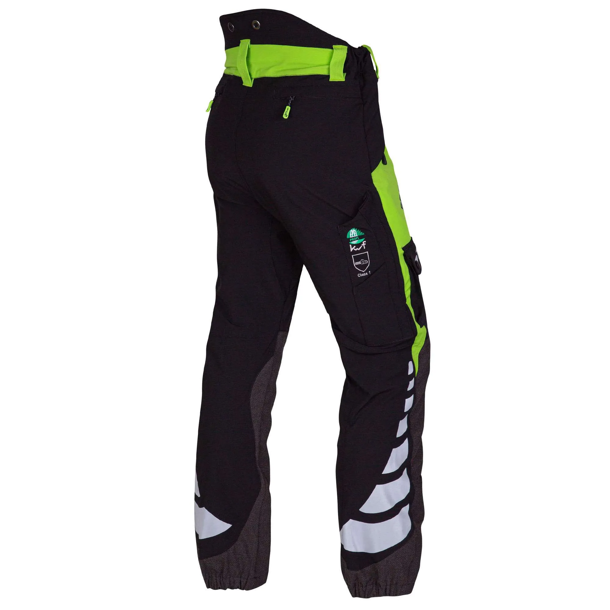 AT4015 Breatheflex Chainsaw Pants Design A Plus Class 1 - Lime