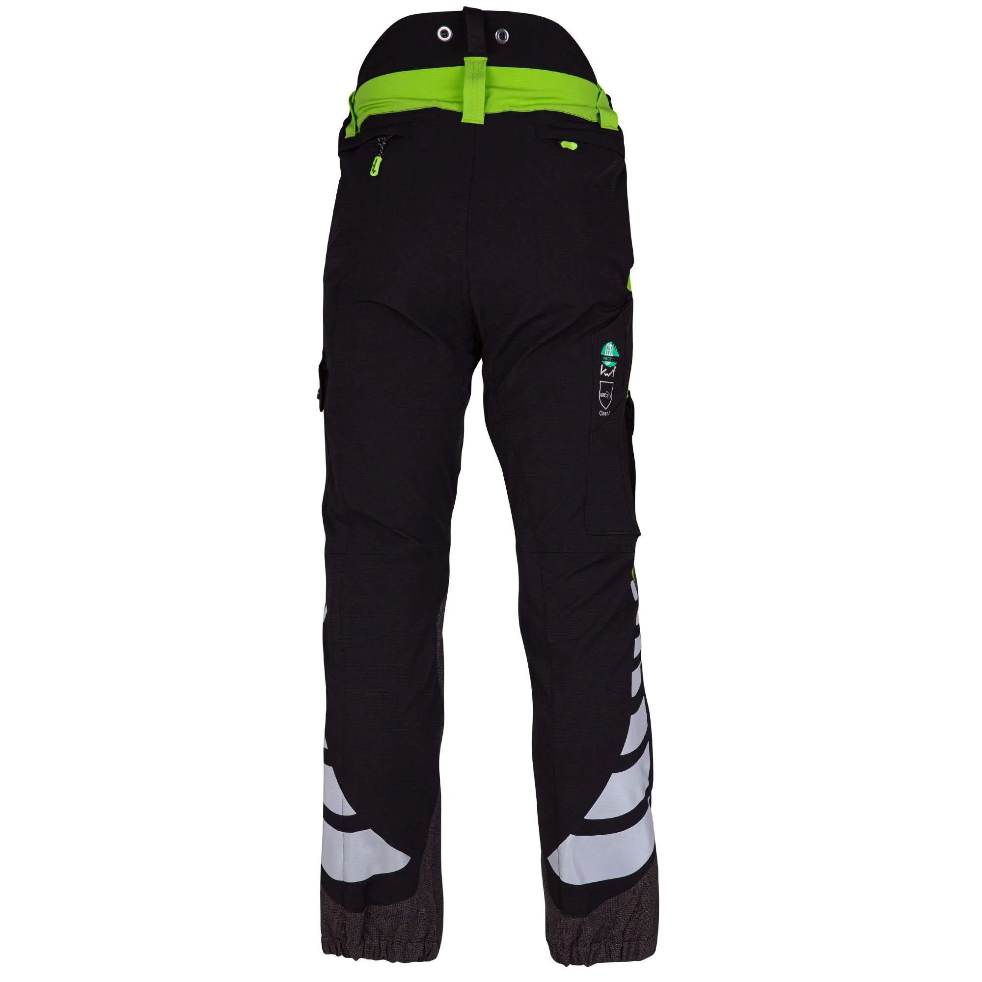 AT4015 Breatheflex Chainsaw Pants Design A Plus Class 1 - Lime