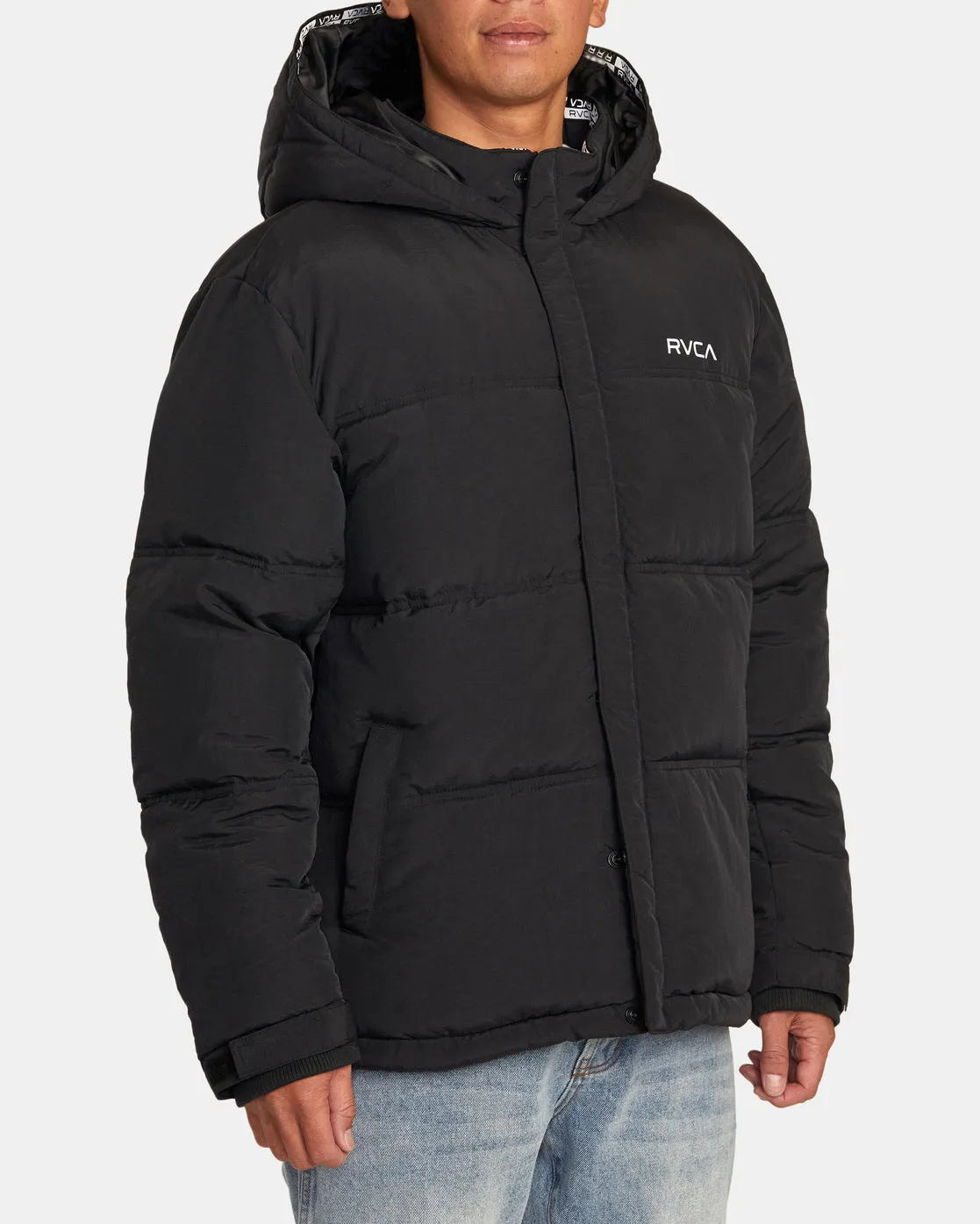 Balance Puffer Jacket - RVCA Black