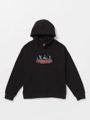 Big Boys Combust Fleece Hoodie - Black