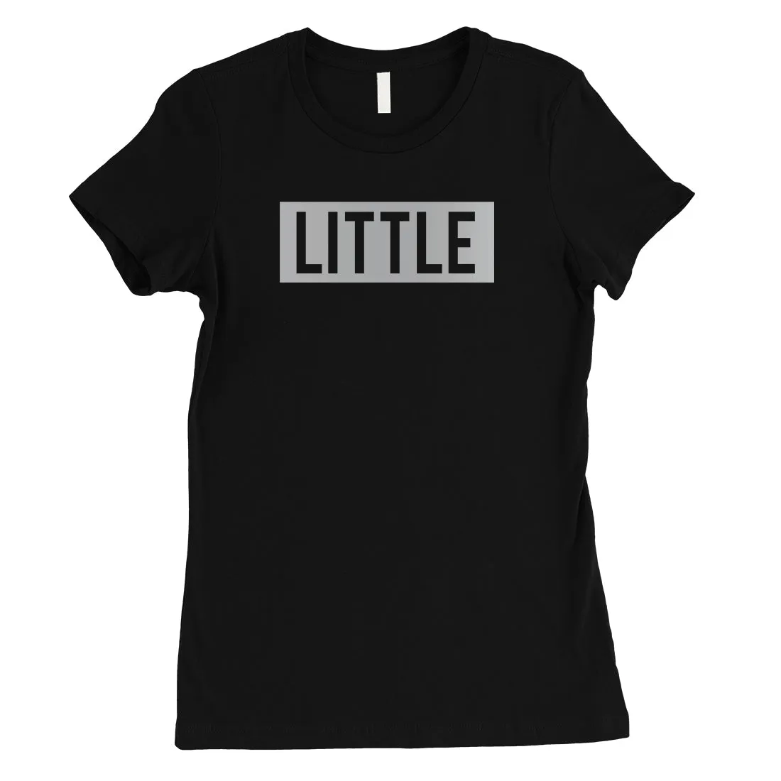 Big Little Boxed-SILVER Womens T-Shirt Classic Peaceful Best Gifts