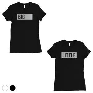 Big Little Boxed-SILVER Womens T-Shirt Classic Peaceful Best Gifts