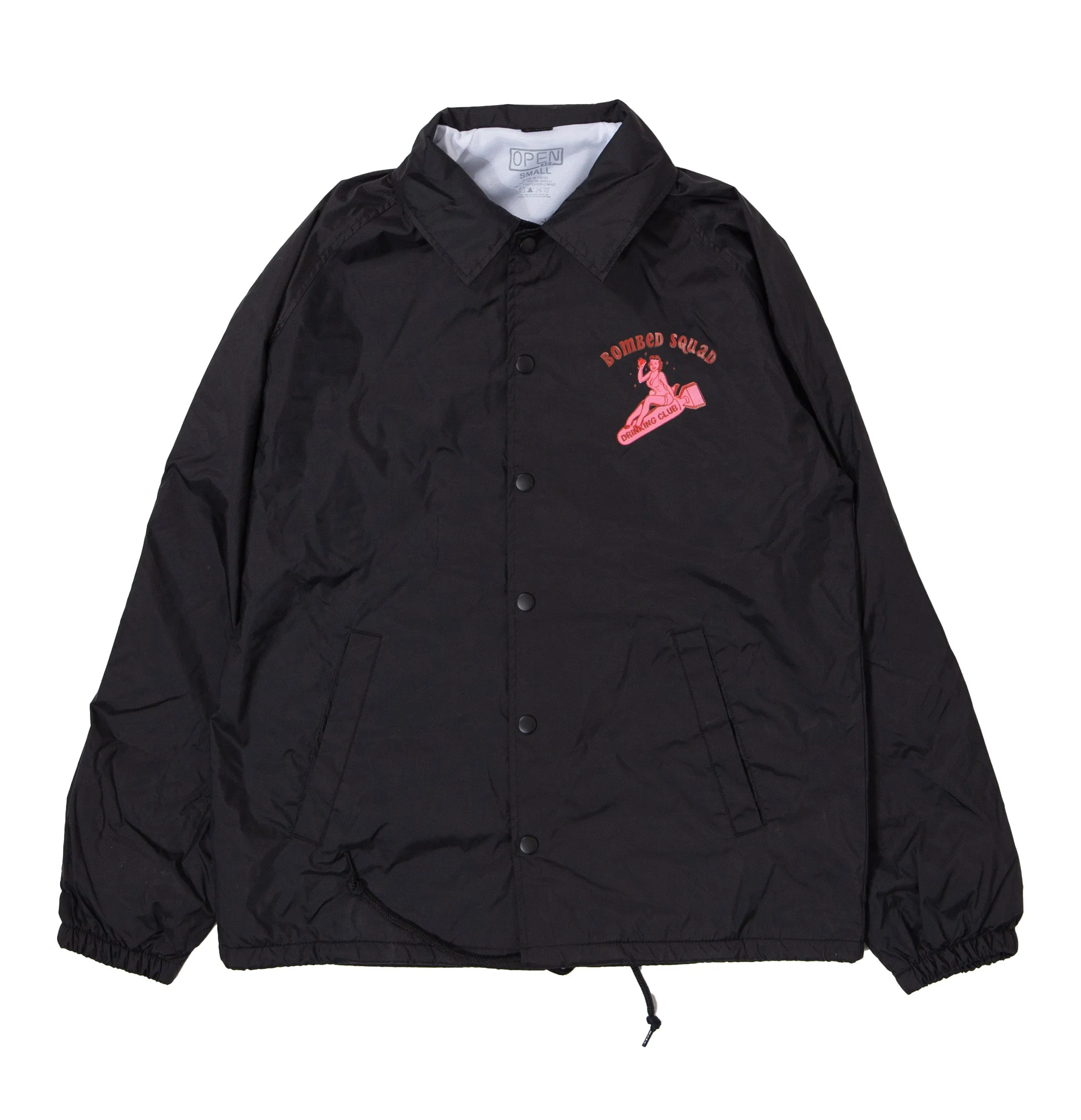 Bombed Squad Skate Jacket Black