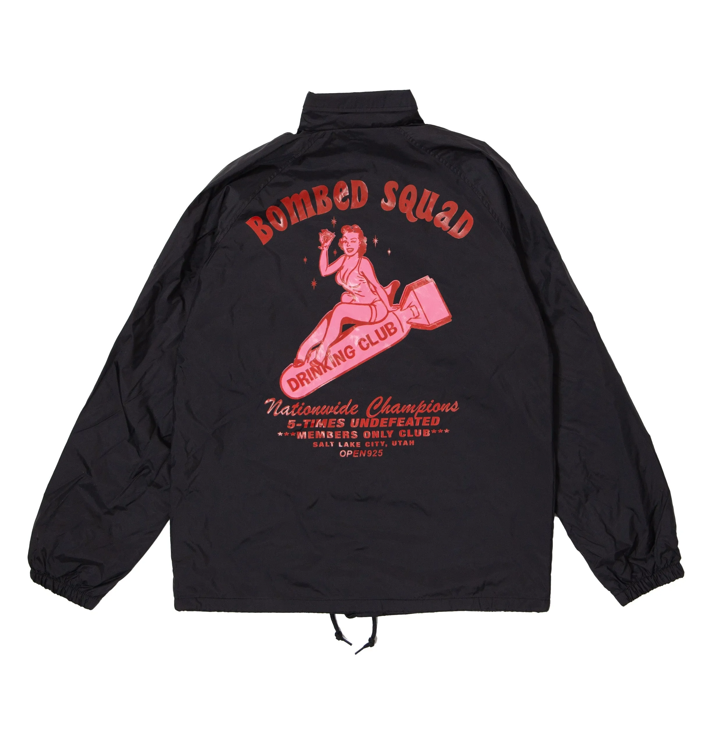 Bombed Squad Skate Jacket Black