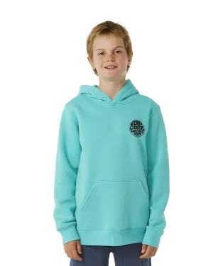 Boys Wetsuit Icon Hoodie in Aqua