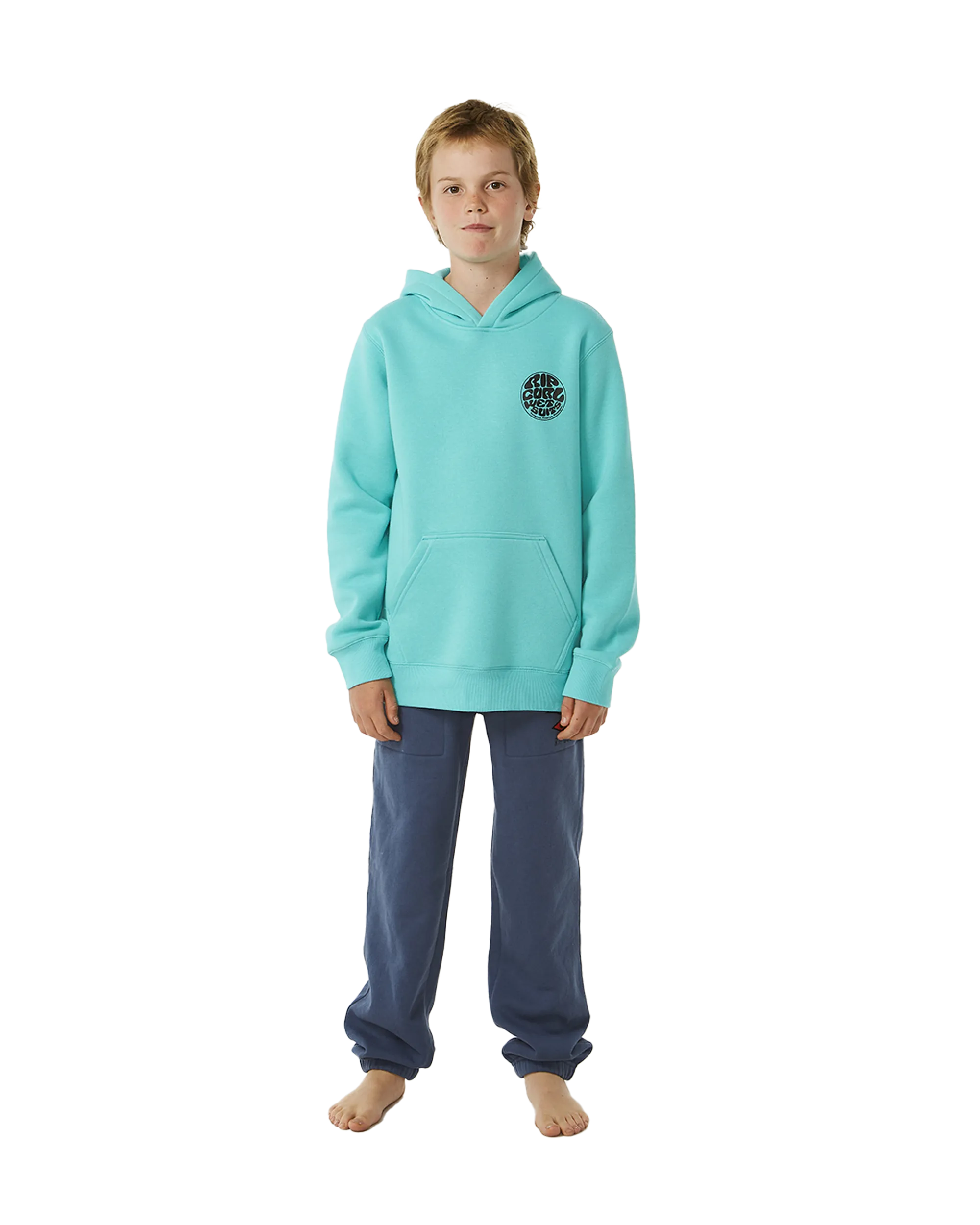 Boys Wetsuit Icon Hoodie in Aqua