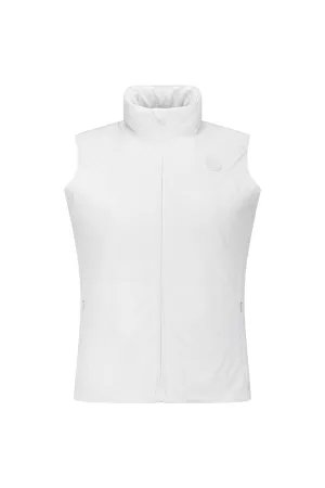 Bright White Women's Feather Vest