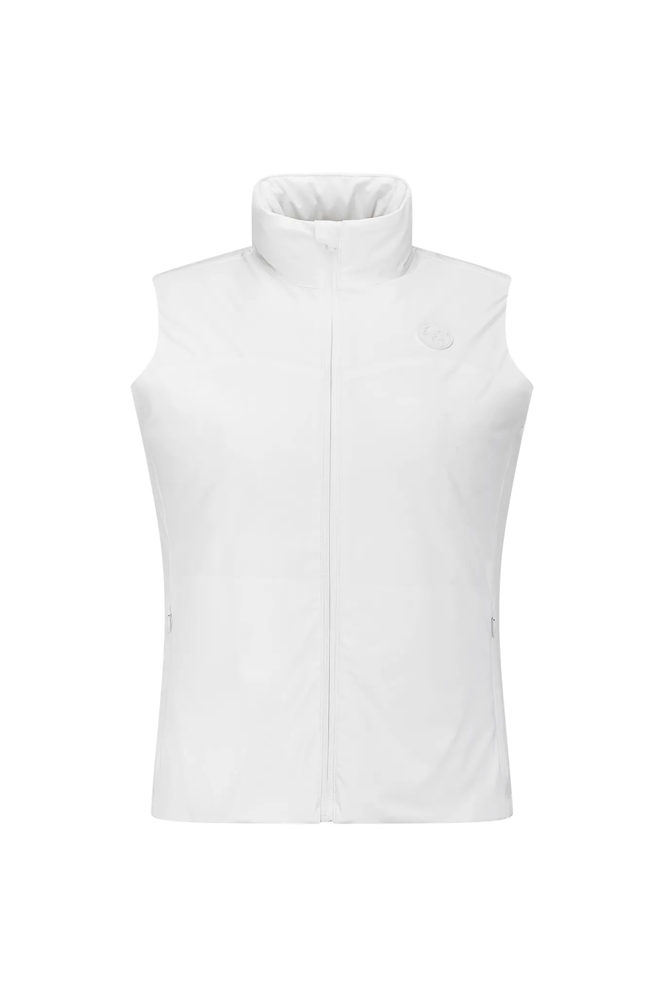 Bright White Women's Feather Vest