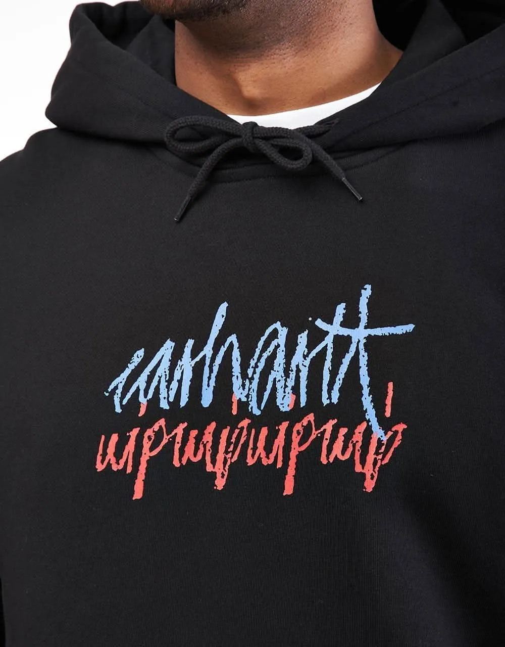 Carhartt WIP Hooded Stereo Sweatshirt - Black