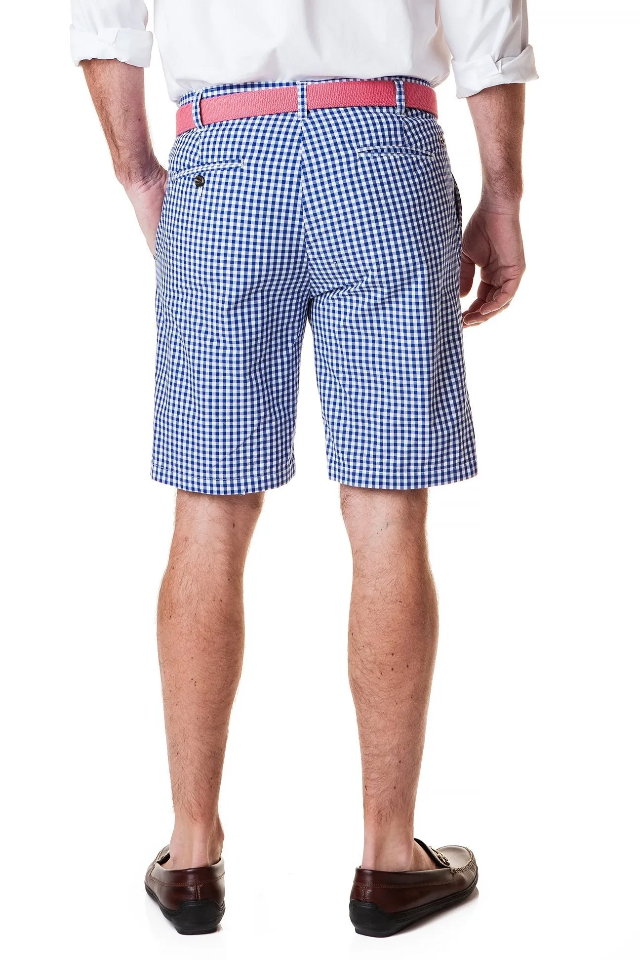 Cisco Short Wide Gingham Royal