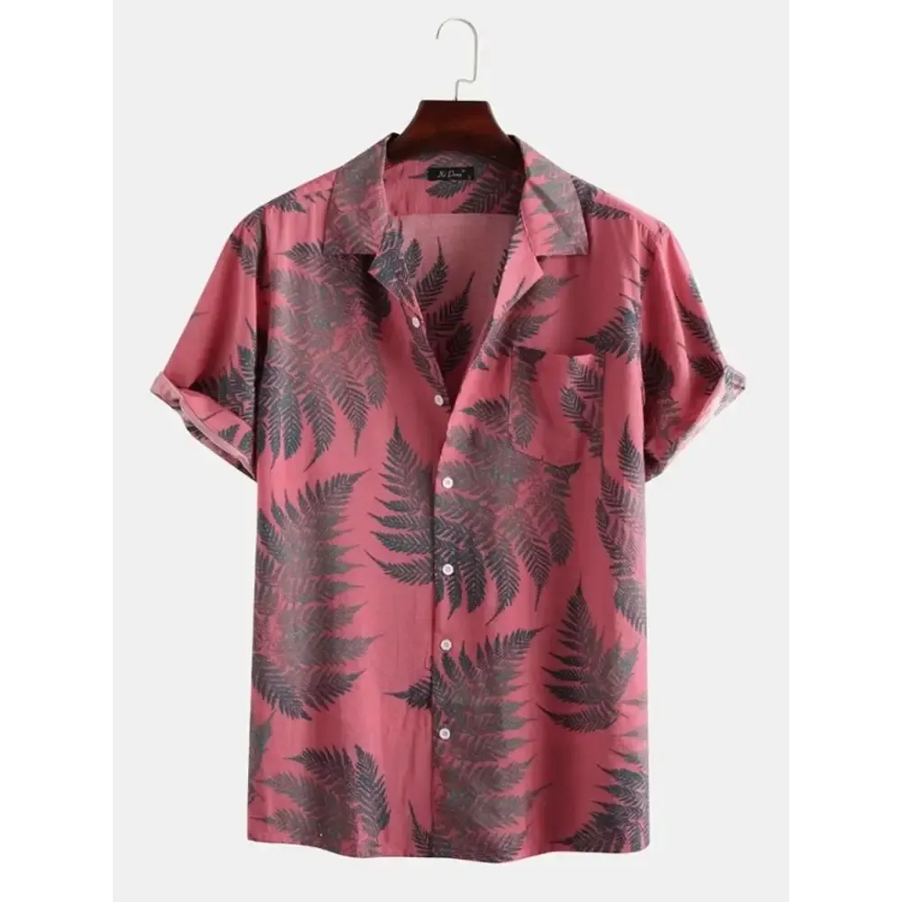 Classic Cotton Blend Printed Casual Shirts for Men