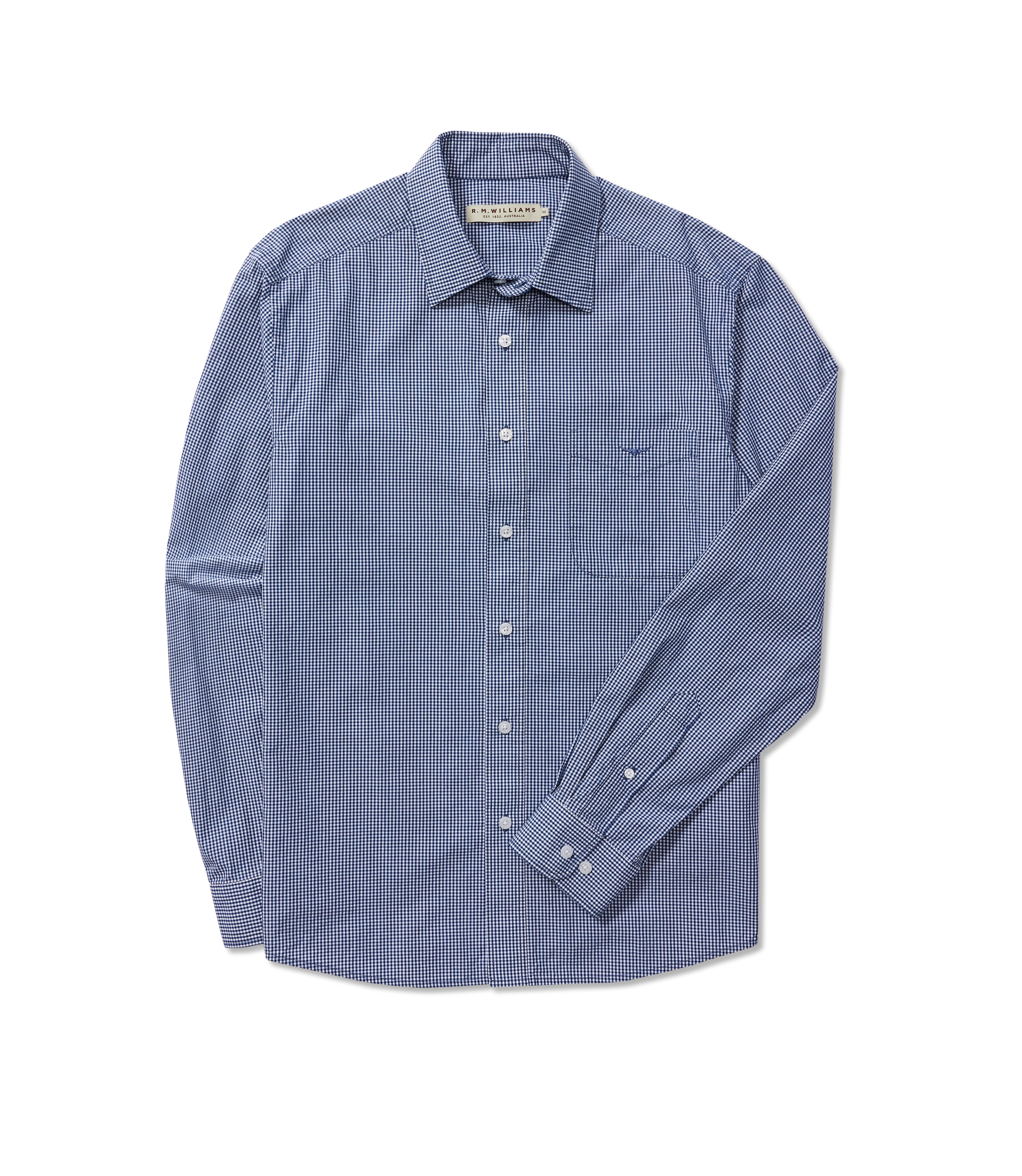 Classic Shirt - Navy White