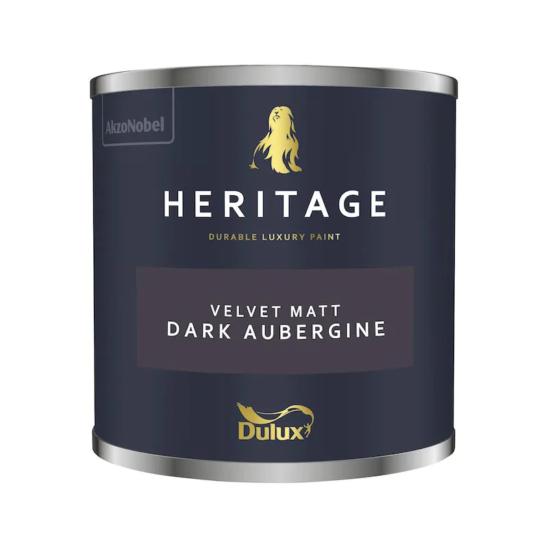 Dulux Heritage Matt Emulsion - Dark Aubergine