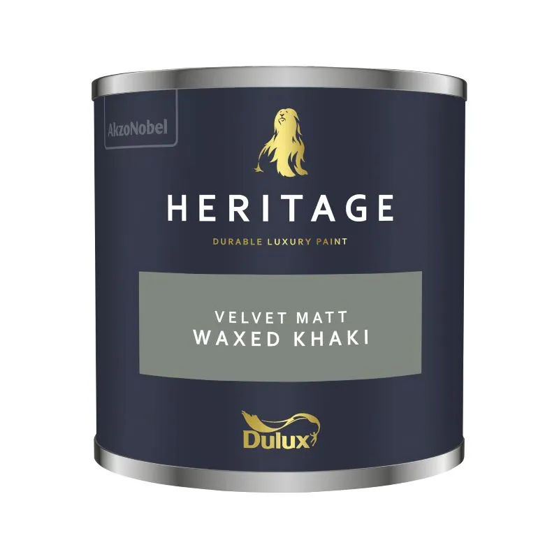 Dulux Heritage Matt Emulsion - Waxed Khaki