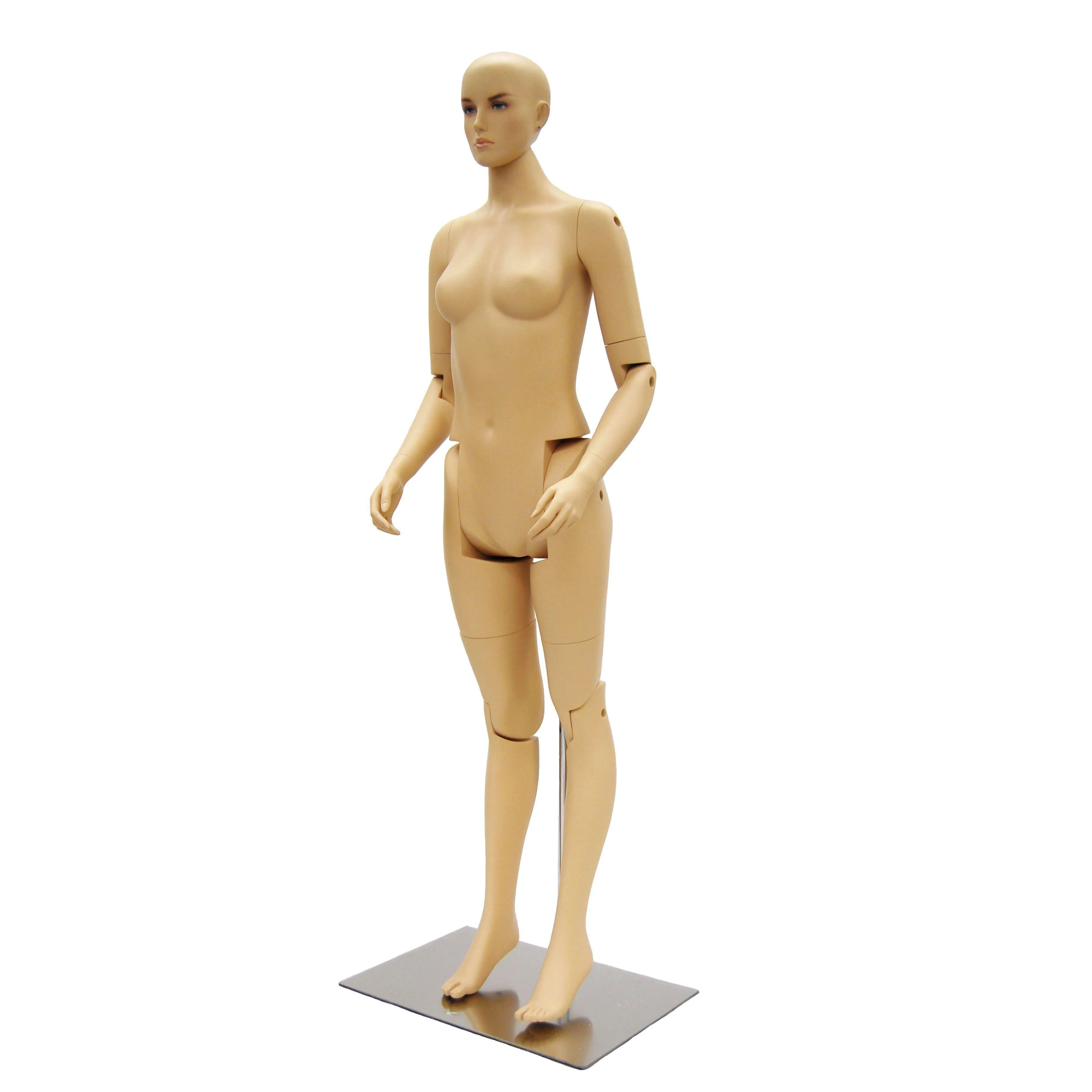 Female Realistic Posable Mannequin with Back Support MM-FM02-S