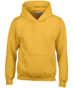 Heavy Blend youth hooded sweatshirt | Gold