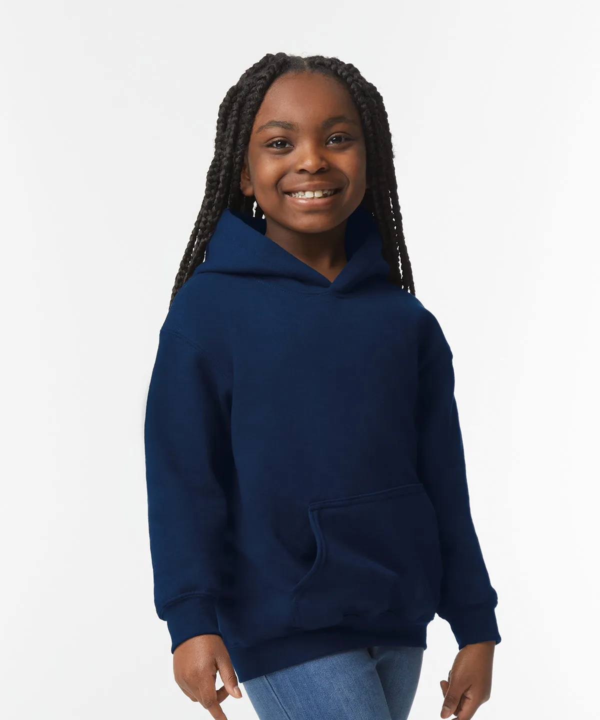 Heavy Blend youth hooded sweatshirt | Gold