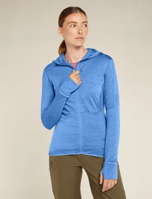 Icebreaker Merino Blend 200 Realfleece Descender LS Zip Hoodie (Women's)