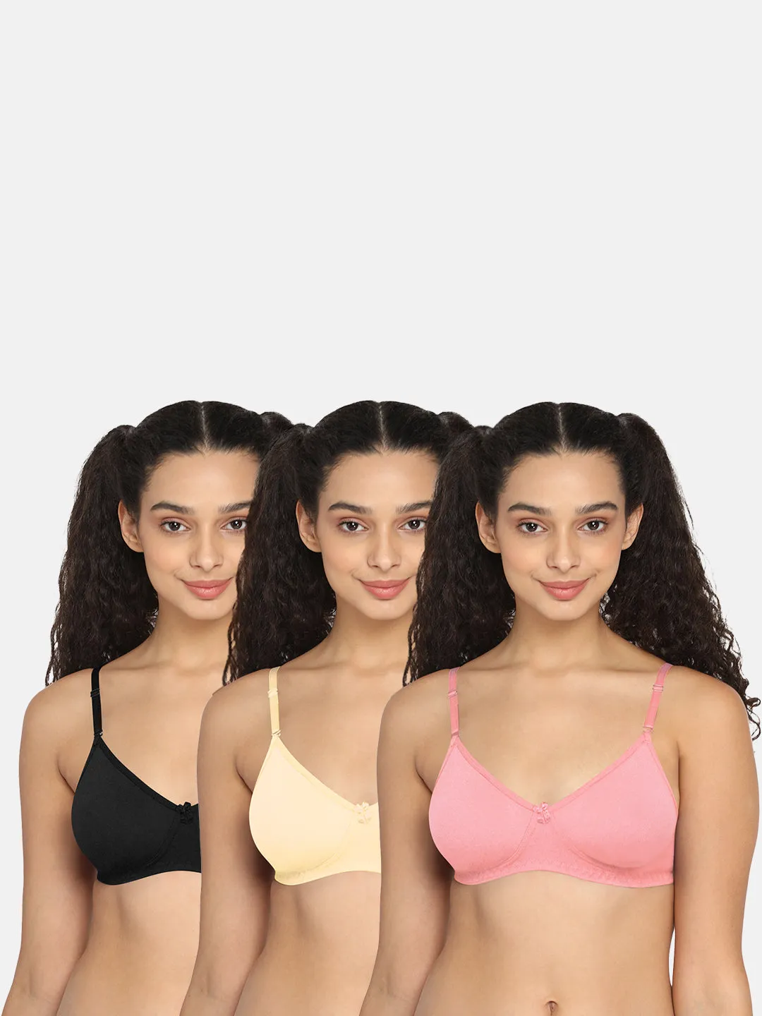 Intimacy Everyday Bra Combo Pack – Comfortable, Stylish, and Perfect for Daily Wear Essentials (ES06 - C67)