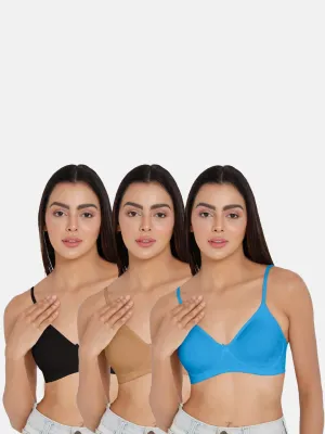 Intimacy Everyday Bra Combo Pack – Stylish and Comfortable Daily Essentials for Women (ES11 - C71)