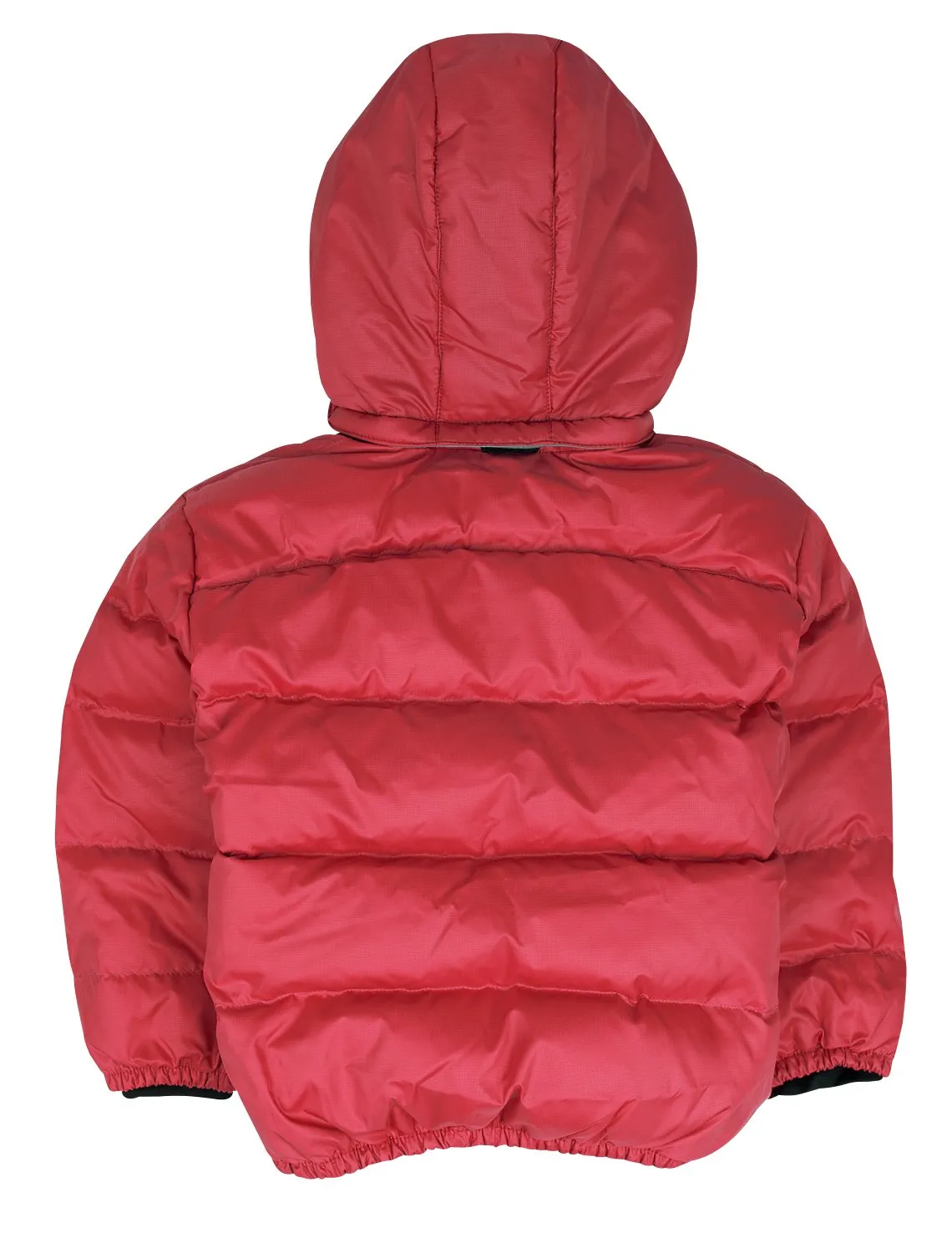 Kids Down Hooded Jacket - Engine Red