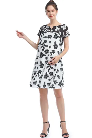 Kimi   Kai Maternity "Arden"  Nursing A-Line Dress