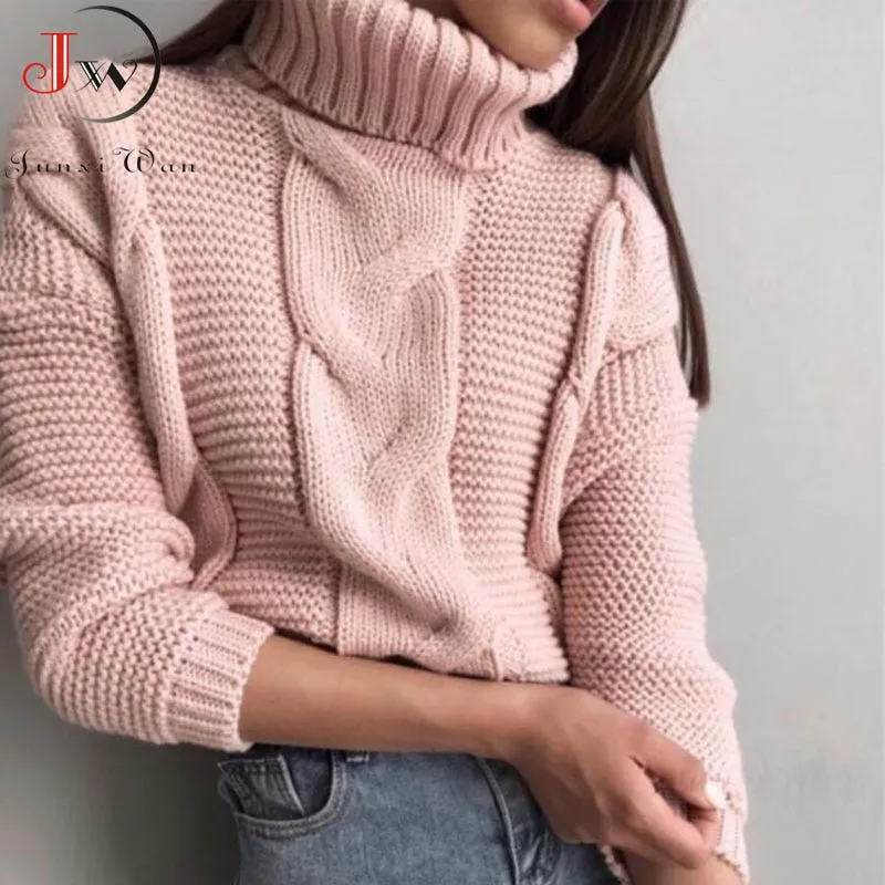 Knitted Batwing Sleeve Casual Sweater