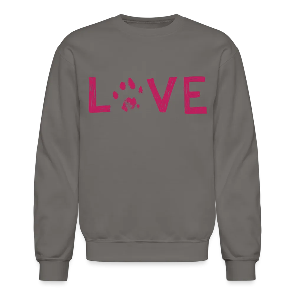 Love Pawprint Crewneck Sweatshirt