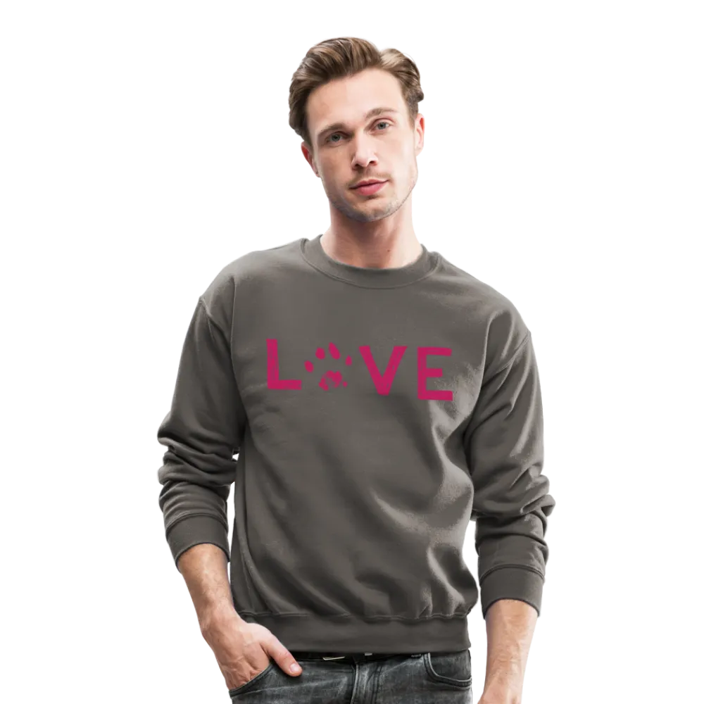 Love Pawprint Crewneck Sweatshirt