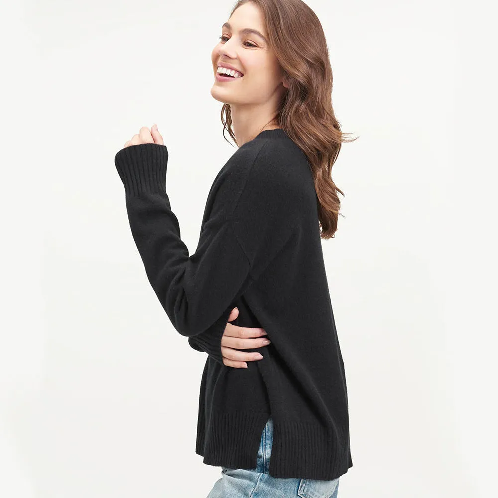 Mellisa Cashmere Sweater (Black)