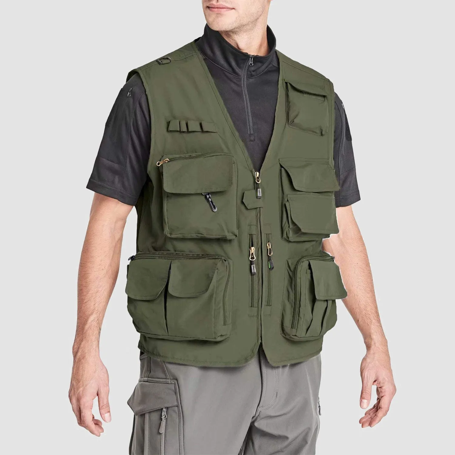 Men's Outerwear Tactical Vests Cargo Vest with Pockets