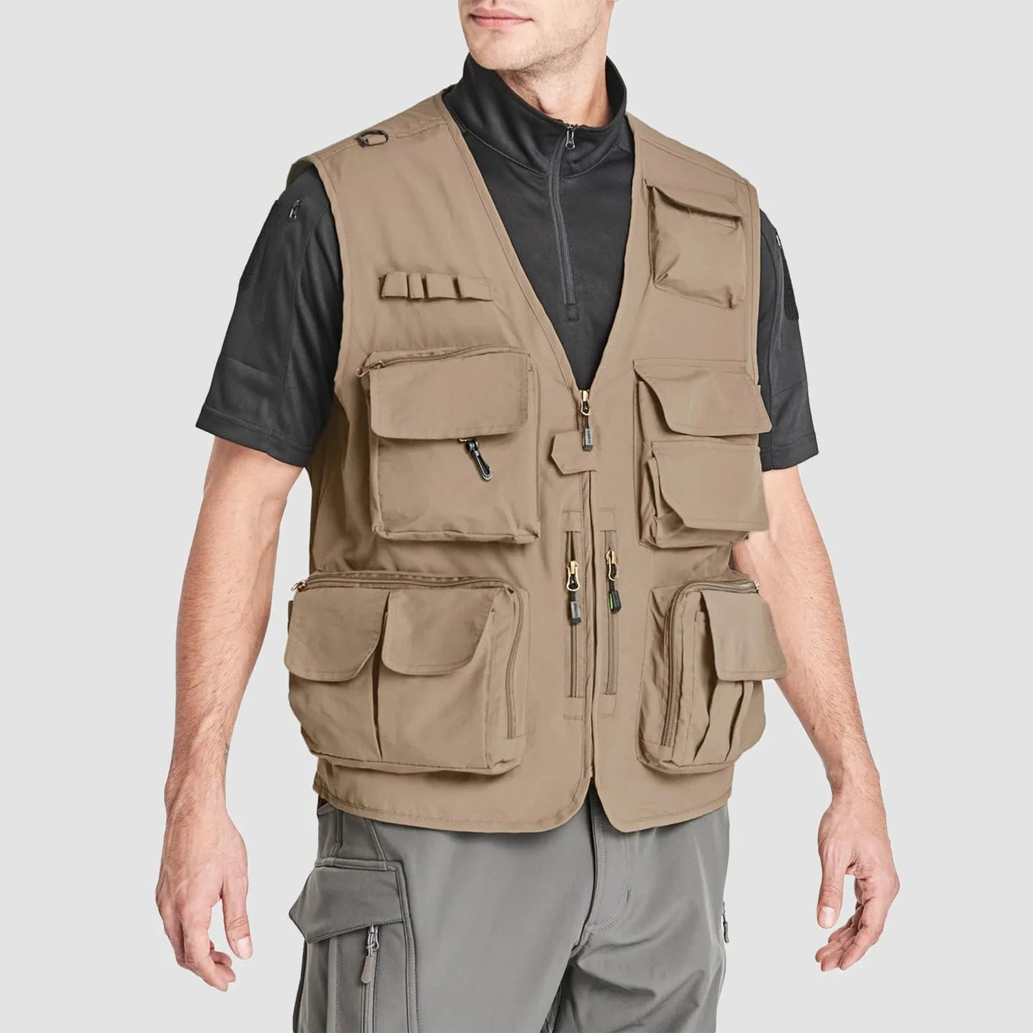 Men's Outerwear Tactical Vests Cargo Vest with Pockets