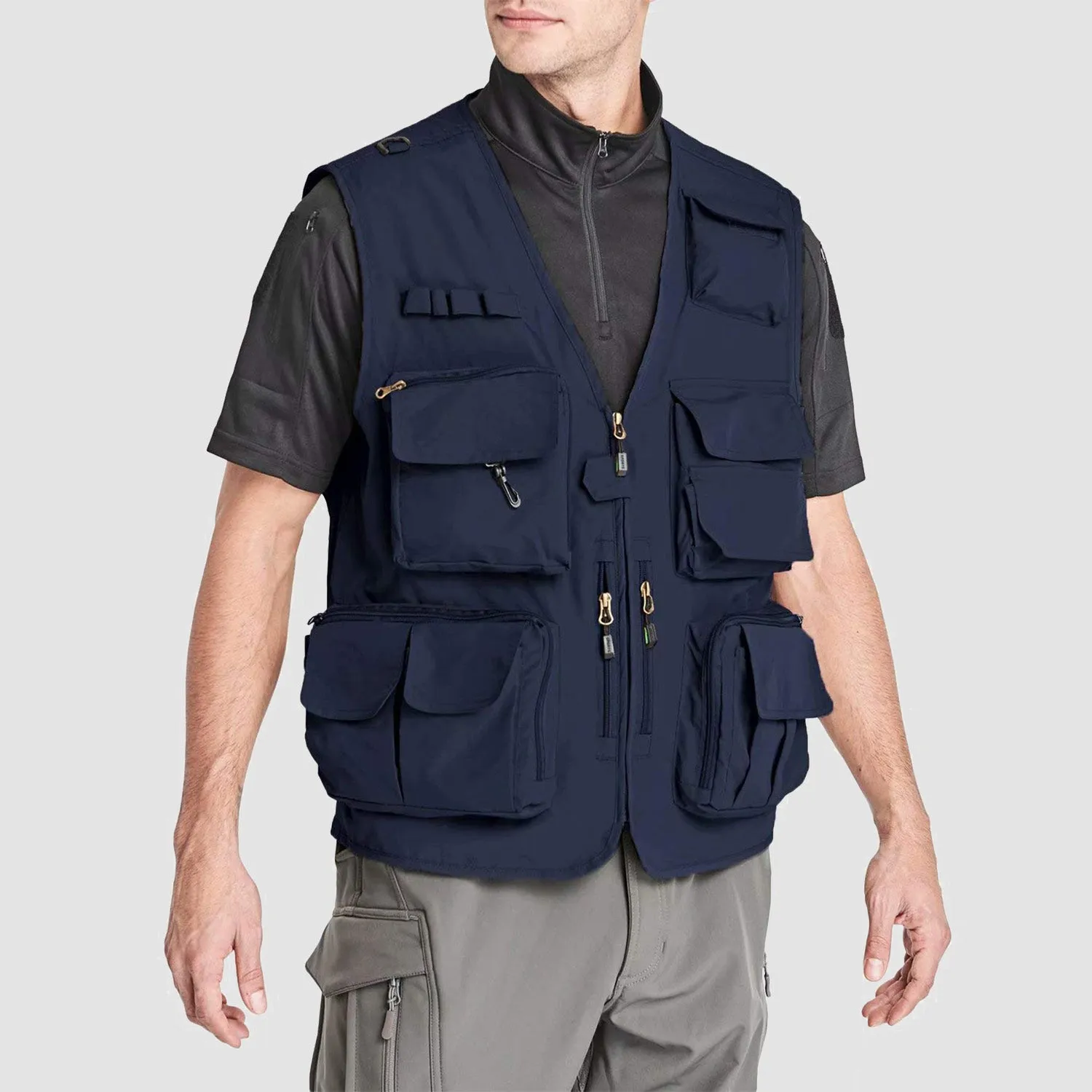 Men's Outerwear Tactical Vests Cargo Vest with Pockets