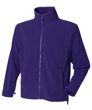 Microfleece jacket | Purple