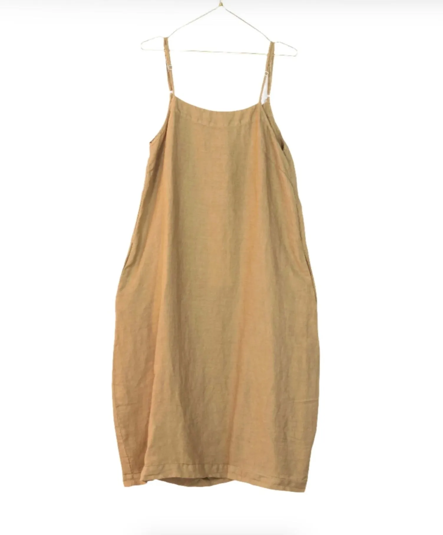 Montaigne Tulipe Linen Slip Dress