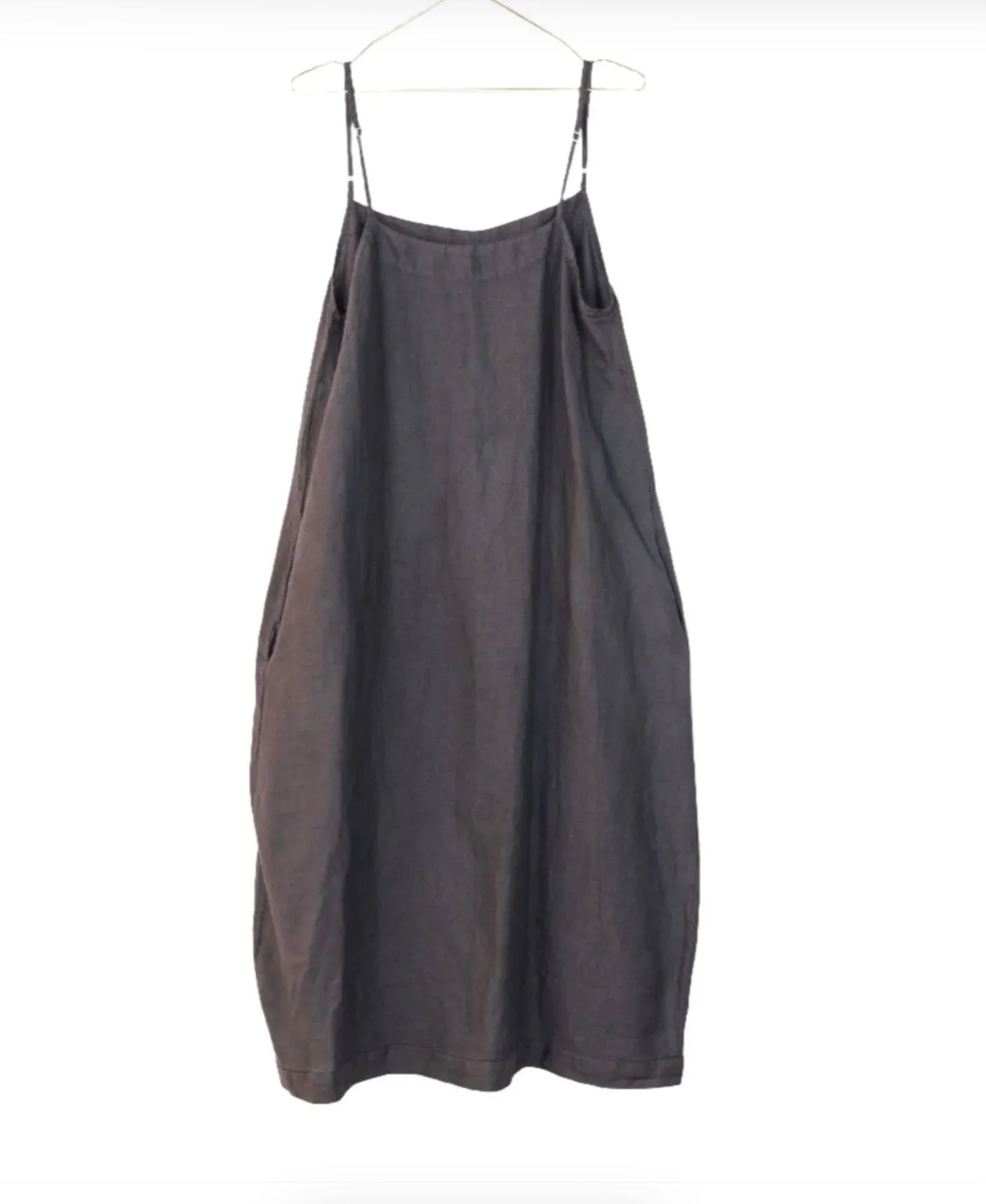 Montaigne Tulipe Linen Slip Dress