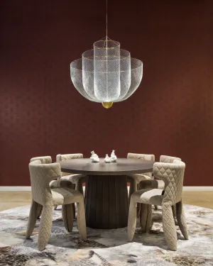 Moooi Meshmatics Gold Chandelier Small