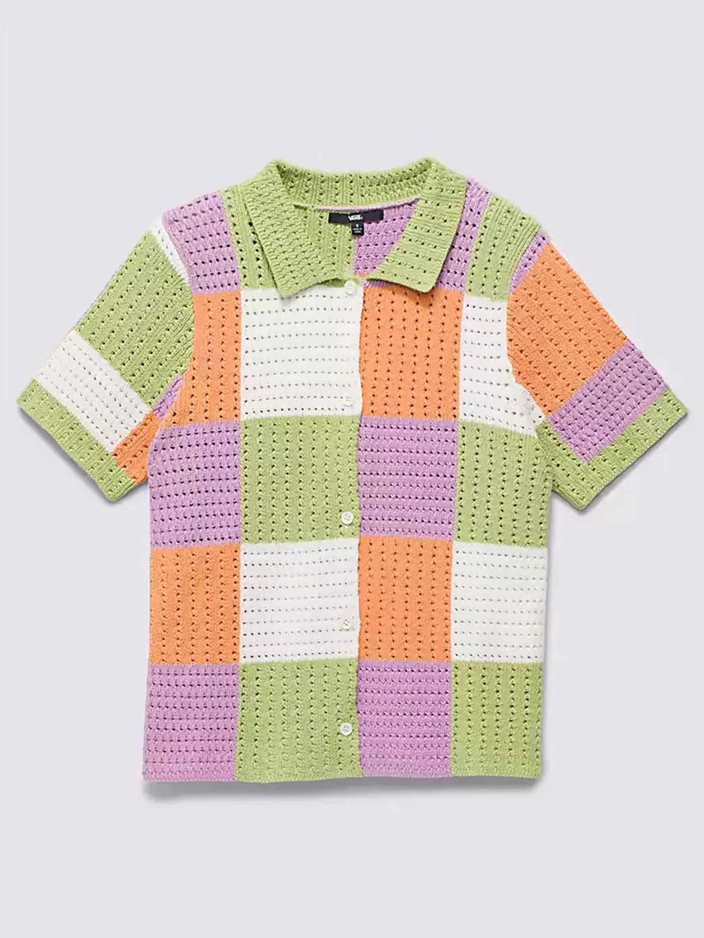 Morrison Checker Short Sleeve Sweater