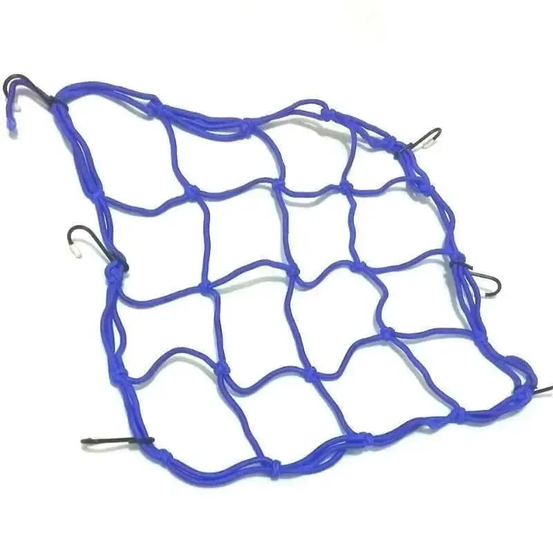 Motorcycle Luggage Net Bike 6 Hooks Hold Down Fuel Tank Luggage Mesh Web Styling High Quality moto adjustable Cargo Net