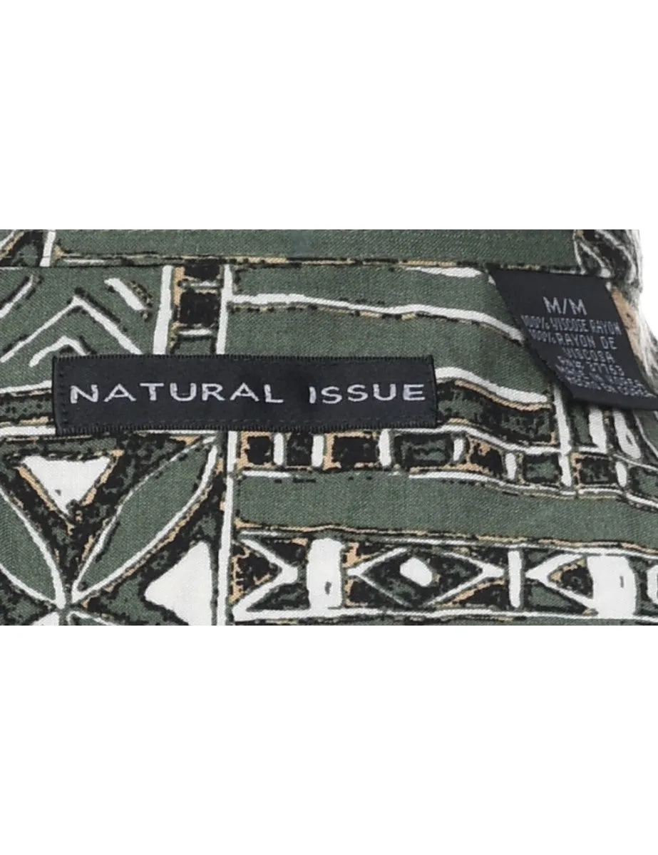 Natural Issue Hawaiian Shirt - M