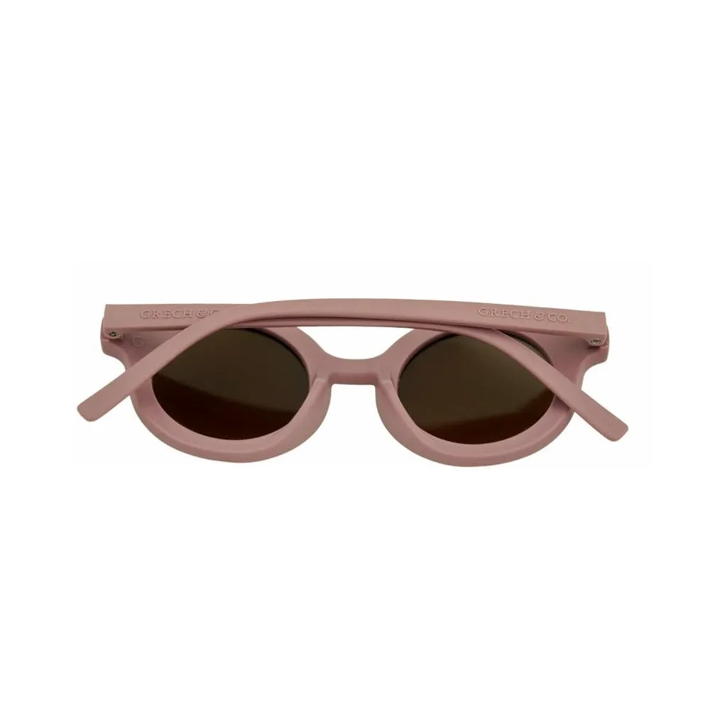 Original Round | Bendable & Polarized Sunglasses - Mauve Rose