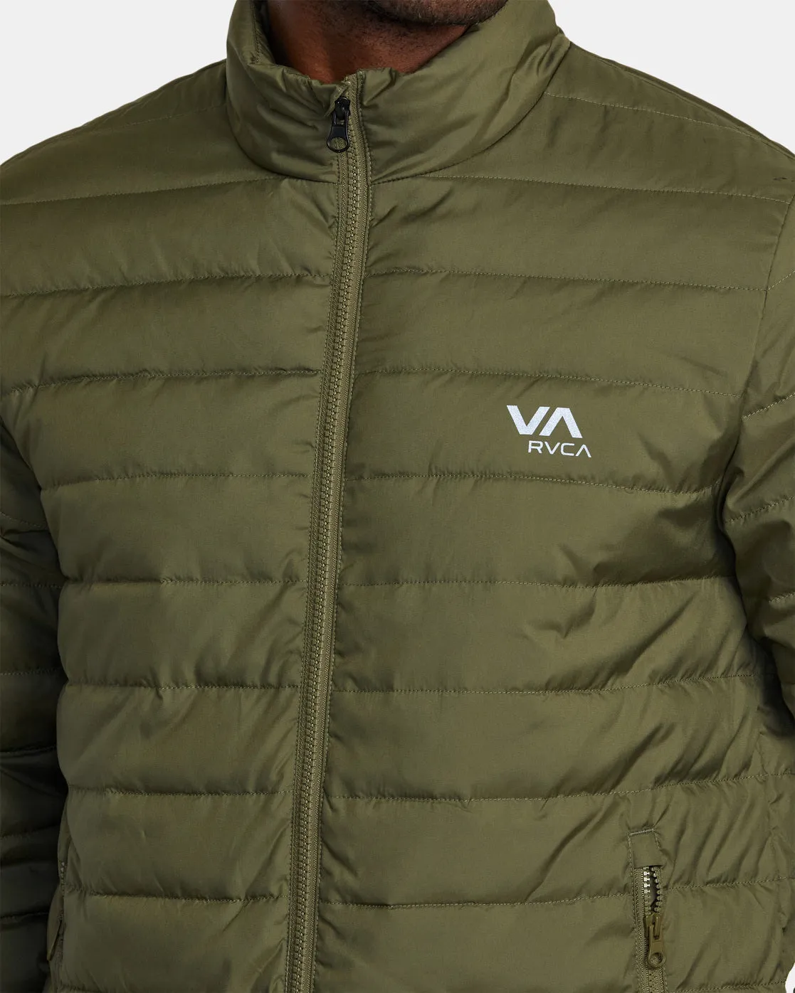 Packable Puffa Jacket - Army