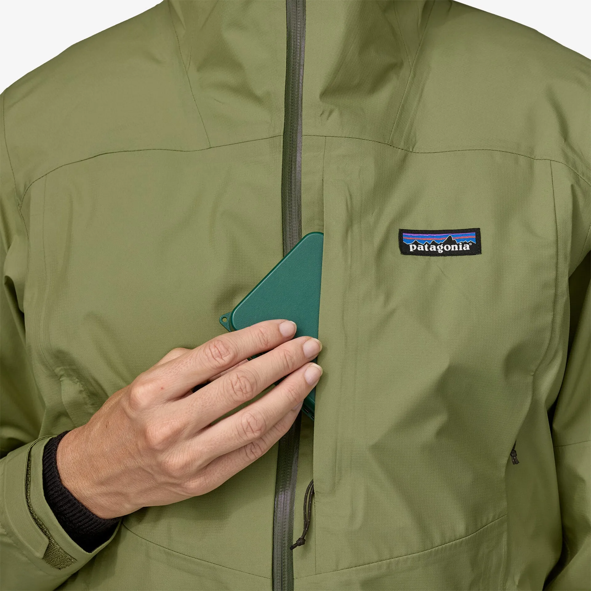 Patagonia Women's Boulder Fork Rain Jacket - Buckhorn Green