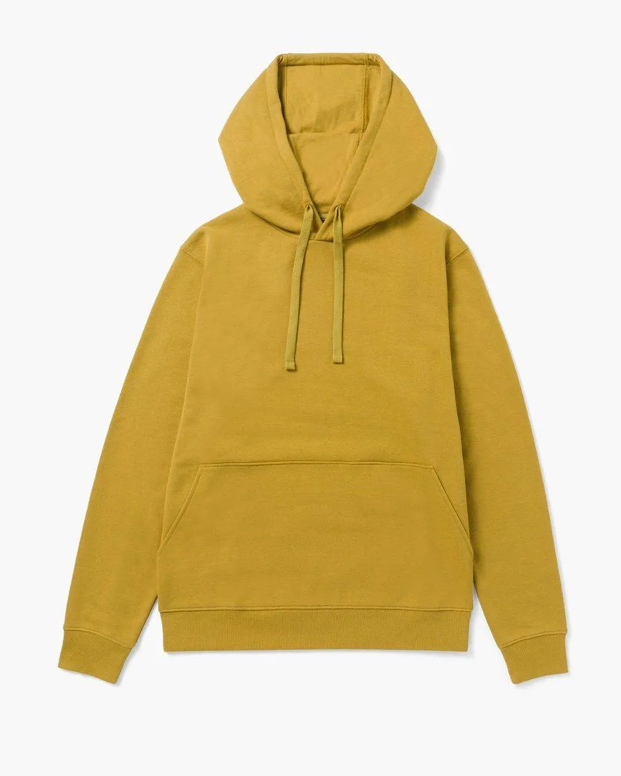 Recycled Fleece Pullover Hoodie (Golden Verde)