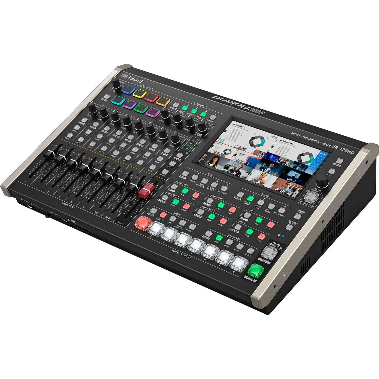 Roland VR-120HD Streaming and Recording Video Switcher